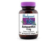 Astaxanthin 4 mg Vegetarian Softgels Bluebonnet 60 Veg Softgel