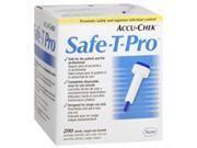 Accu Chek Safe T Pro Lancets 200 ct
