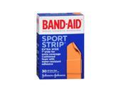 Band Aid Sport Strip Extra Wide Adhesive Bandages All One Size 30 ct