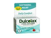 Dulcolax Stool Softener Liquid Gels 25 ct