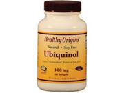 Ubiquinol 60 Softgels 100 mg From Healthy Origins