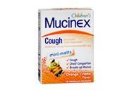 Children s Cough Mini Melts Orange Cream 12 Packets