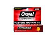 Orajel Severe Instant Pain Relief Cream .33 oz