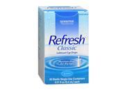 Refresh Classic Lubricant Eye Drops Single Use Containers 50 0.4 ml