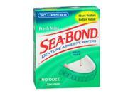 Sea Bond Denture Adhesive Wafers Uppers Fresh Mint 30 ct