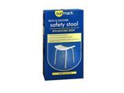 Sunmark Bath Shower Safety Stool With Adjustable Height Small 1 each by Sunmark