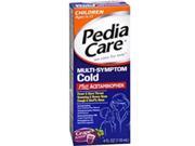 PediaCare Multi Symptom Cold plus Acetaminophen Liquid Grape Flavor 4 oz