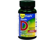 Sunmark Vitamin D3 Softgels 4000 IU 100 Caplets by Sunmark