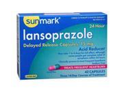 Sunmark Lansoprazole 24 Hour Acid Reducer Capsules 15 mg 42 Caps by Sunmark
