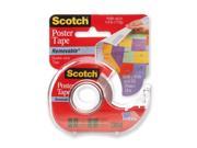 3M Scotch Poster Tape Removable 3 4 in. x 150 in. roll