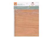 Arc Crafts Real Wood Paper Sheets cherry 8 1 2 in. x 11 in. adhesive backing