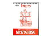 Discovery Pr Sketching Pads 11 in. x 8.5 in. 100 sheets [Pack of 2]