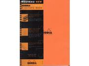 Rhodia 4 Color Book 9 in. x 11 3 4 in. orange