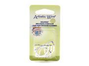 Artistic Wire Wrappers Jewelry Findings navette silver plate pack of 5