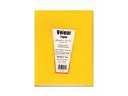 Hygloss Products Inc. Velour Paper assorted 8 1 2 in. x 11 in. pack of 10