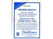 Masterson Premier Acrylic Paper and Sponge Refills pack of 30 acrylic paper refill [Pack of 2]