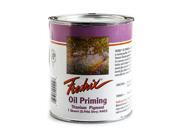 Fredrix Artist Canvas Oil Priming Titanium Dioxide quart can