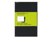 Moleskine Cahier Journals black blank 3 1 2 in. x 5 1 2 in. pack of 3 64 pages each