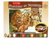 Reeves Painting by Numbers pride of lions