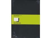 Moleskine Cahier Journals black blank 7 1 2 in. x 10 in. pack of 3 120 pages each [Pack of 3]