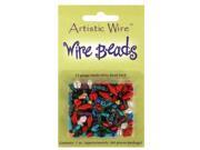 Artistic Wire Wire Beads pack of 100