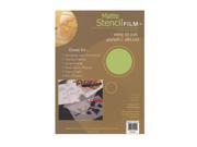 Grafix Stencil Film frosted matte 9 in. x 12 in. pack of 4