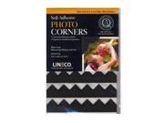 Lineco Infinity Paper Photo Corners black pack of 252