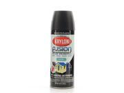 Krylon Fusion Spray Paint for Plastic black flat