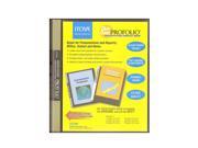 Itoya Clear Cover Profolio Presentation Books 48 pages 96 views