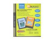 Itoya Clear Cover Profolio Presentation Books 60 pages 120 views [Pack of 30]