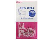 Moore Household Hardware Tidy Twist Pin 18 pack pack of 18 no. 9