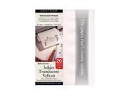Strathmore Translucent Vellum 8 1 2 in. x 11 in. pack of 20 for inkjet printers