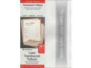 Strathmore Translucent Vellum 8 1 2 in. x 11 in. pack of 50 for laser printers