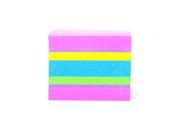 Post it Note Cube 2 in. x 2 in. 3 assorted colors pad of 400