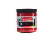 Speedball Art Products Acrylic Screen Printing Ink dark red 8 oz. [Pack of 2]