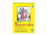 Strathmore 300 Series Watercolor Paper 9 in. x 12 in. pad of 12 wire bound