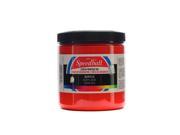 Speedball Art Products Acrylic Screen Printing Ink medium red 8 oz. [Pack of 2]