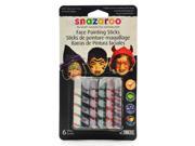 Snazaroo Face Painting Sticks Sets Halloween set of 6