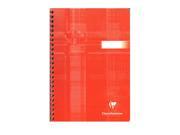 Clairefontaine Classic Wirebound Notebooks 6 in. x 8 1 4 in. ruled 90 sheets [Pack of 5]