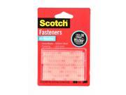 Scotch Fasteners 1 in. x 3 in. strip 2 sets clear all weather