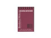 Borden Riley 880 Royal Sketch Paper 2 1 2 in. x 3 1 2 in. pad 20 sheets [Pack of 6]