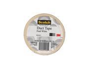 Scotch Colored Duct Tape pearl white 1.88 in. x 20 yd. roll