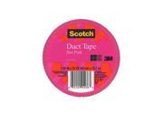 Scotch Colored Duct Tape hot pink 1.88 in. x 20 yd. roll