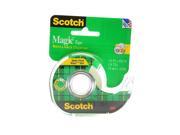 Scotch Magic Tape 3 4 in. x 650 in. dispenser roll [Pack of 12]