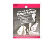 Moore Hardwall Picture Hangers up to 15 lbs. pack of 5