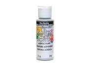 DecoArt Crafters Acrylic 2 oz silver morning [Pack of 12]