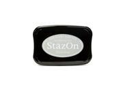 Tsukineko StazOn Solvent Ink dove gray 3.75 in. x 2.625 in. full size pad