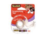 3M Scrapbooking Tape 3 4 in. x 400 in. roll [Pack of 4]