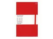 Moleskine Classic Hard Cover Notebooks red ruled 3 1 2 in. x 5 1 2 in. 192 pages