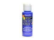 DecoArt Crafters Acrylic 2 oz peacock blue [Pack of 12]
